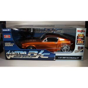 Maisto Custom Shop RC 1:12 1967 Ford Mustang GT Tri Channel Transmiter New 2007